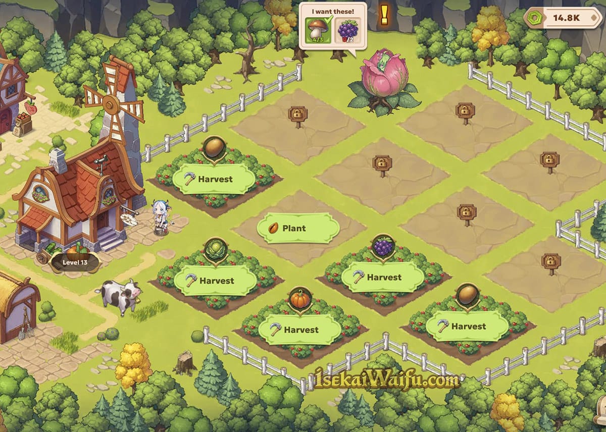 Minijuego de la granja